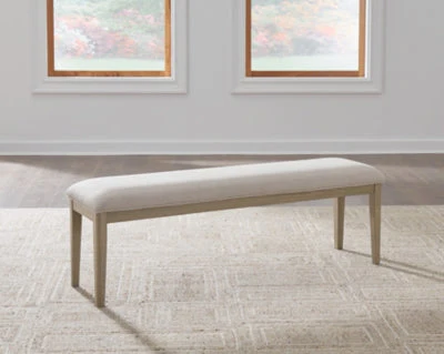 Vallardia 56" Upholstered Dining Bench - Image 2