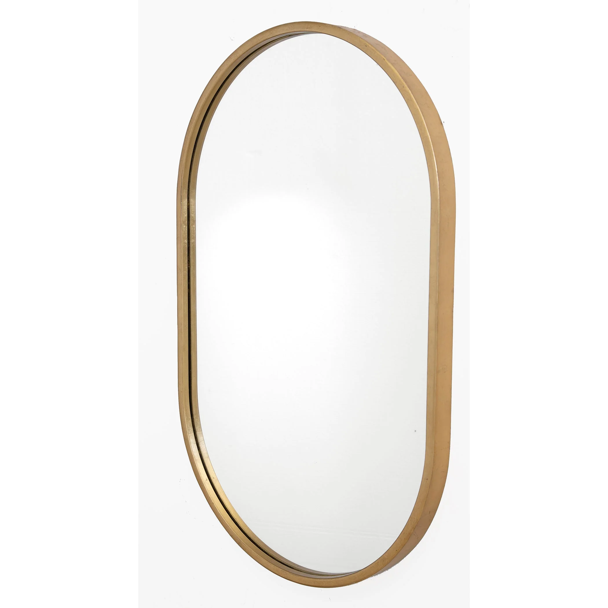 Varina Gold Oval Mirror - Image 7