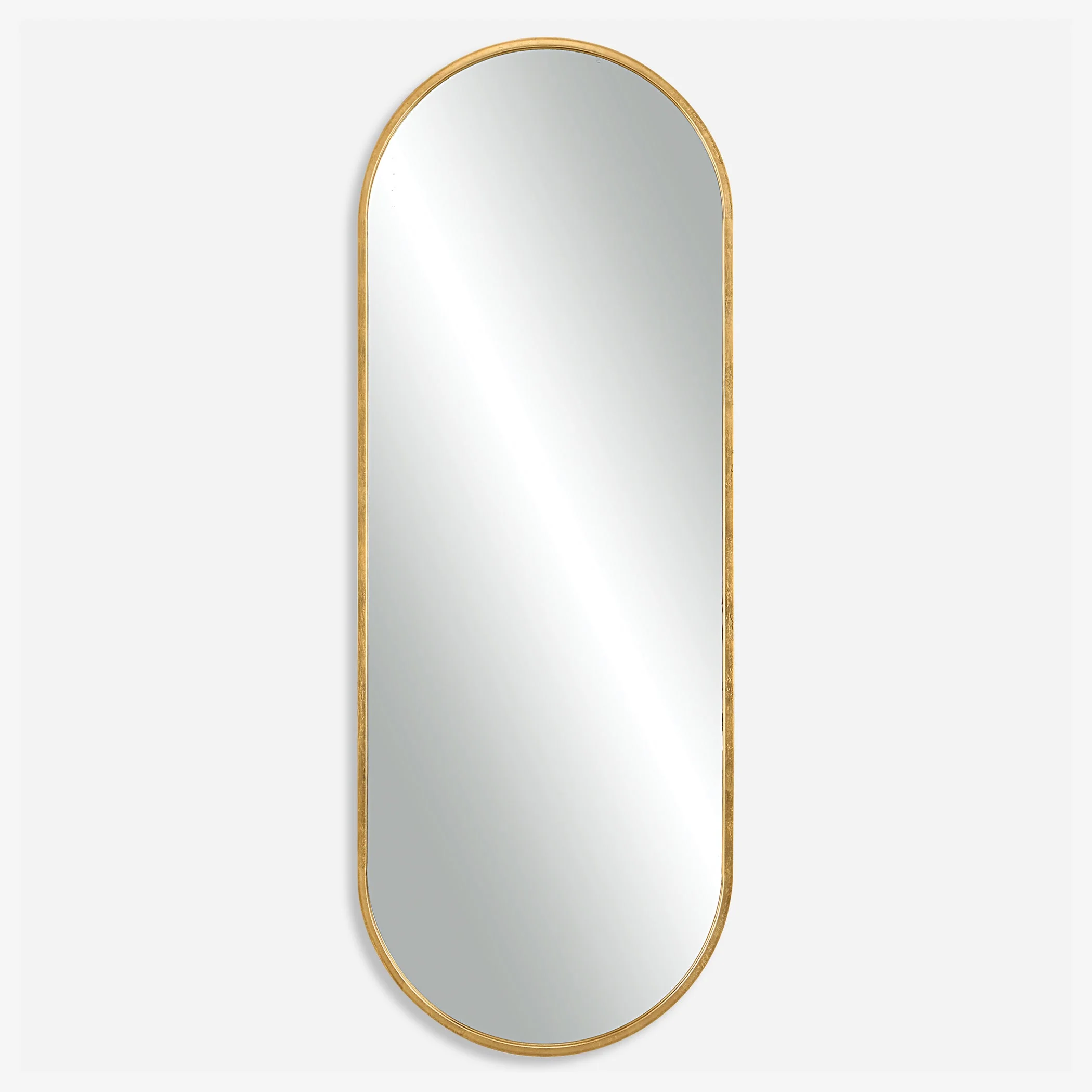 Varina Tall Mirror, Gold - Image 3