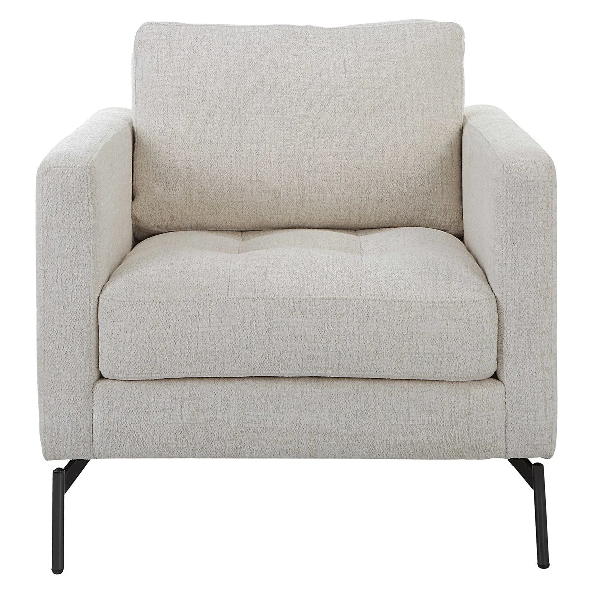 Ventura Chair - Ivory Chenille - Image 2