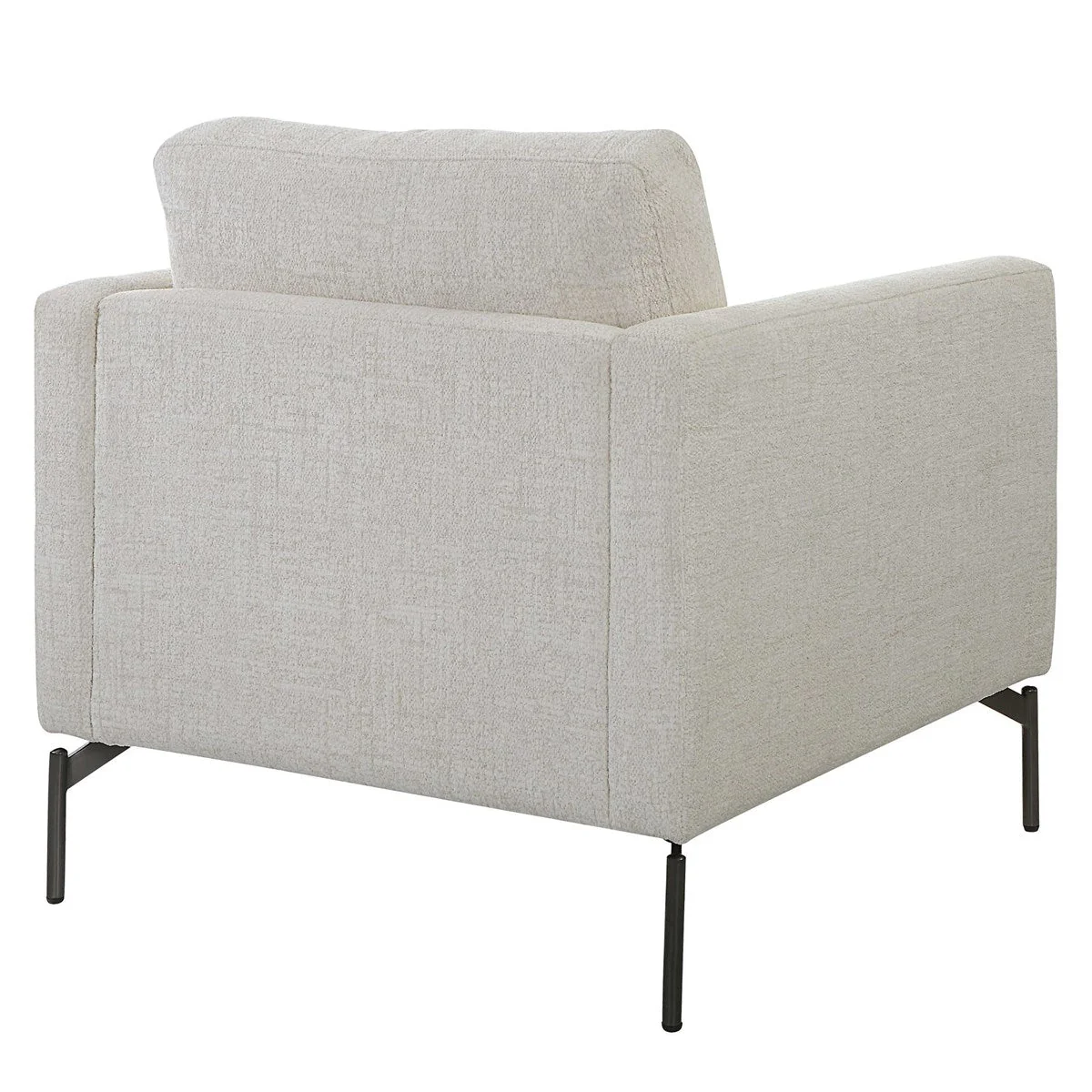 Ventura Chair - Ivory Chenille - Image 3
