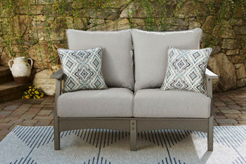 Visola Outdoor Loveseat with Cushion - Image 5