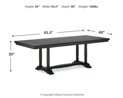 Welltern Dining Extension Table - Image 4