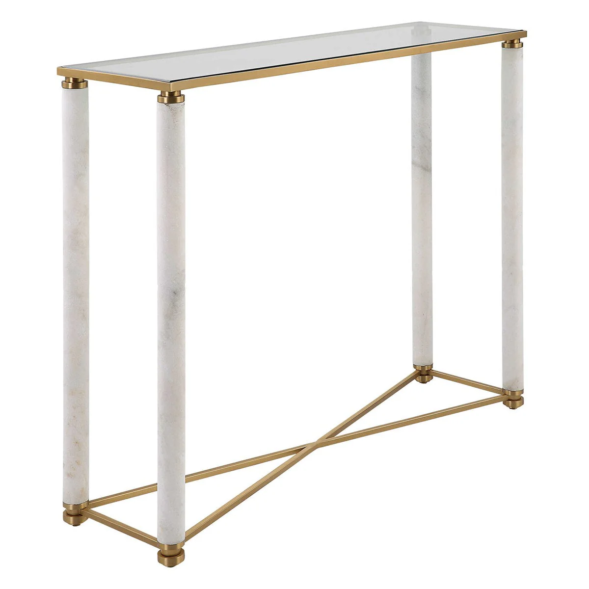 White Pillar Console - Image 2