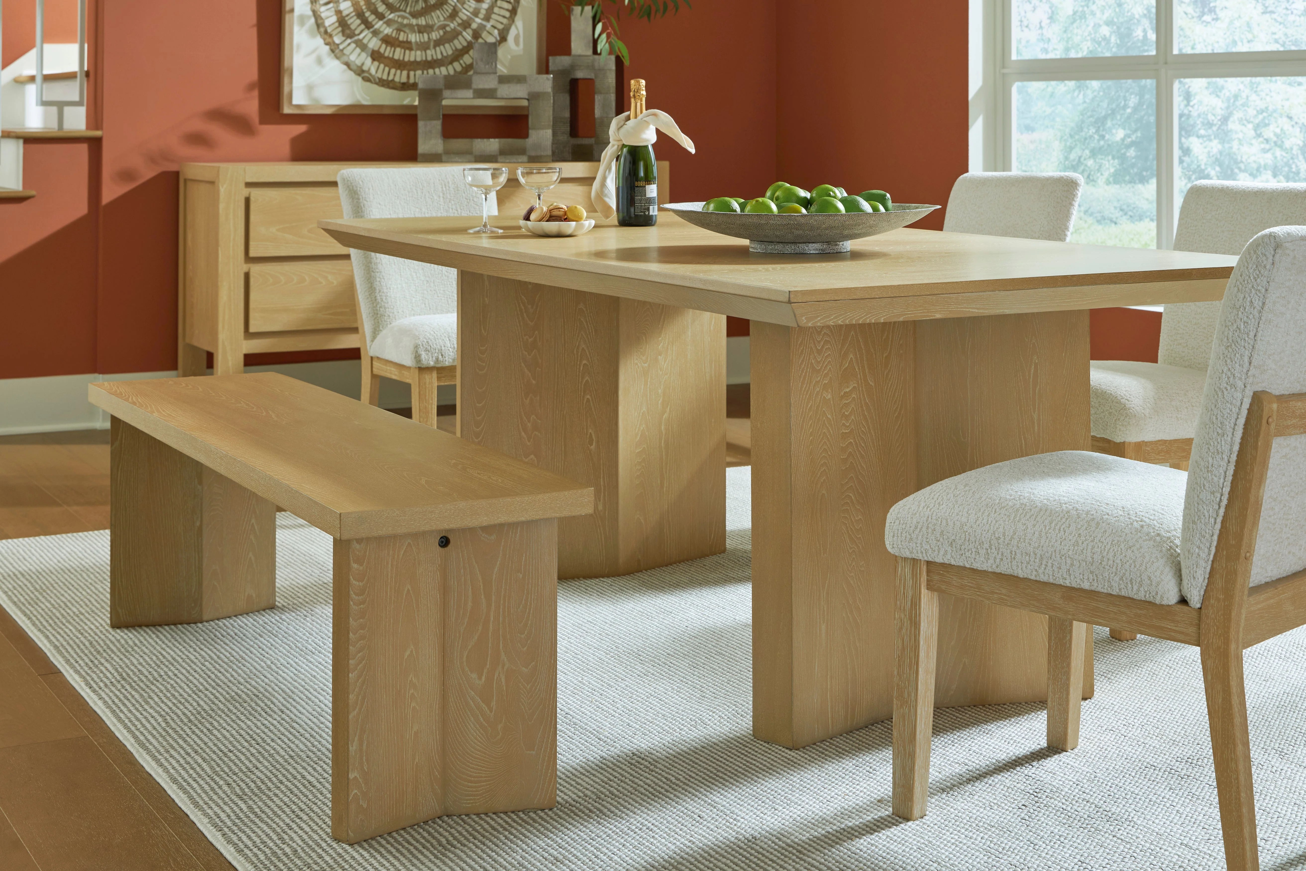 Whittgate Large Dining Room Bench - Image 2