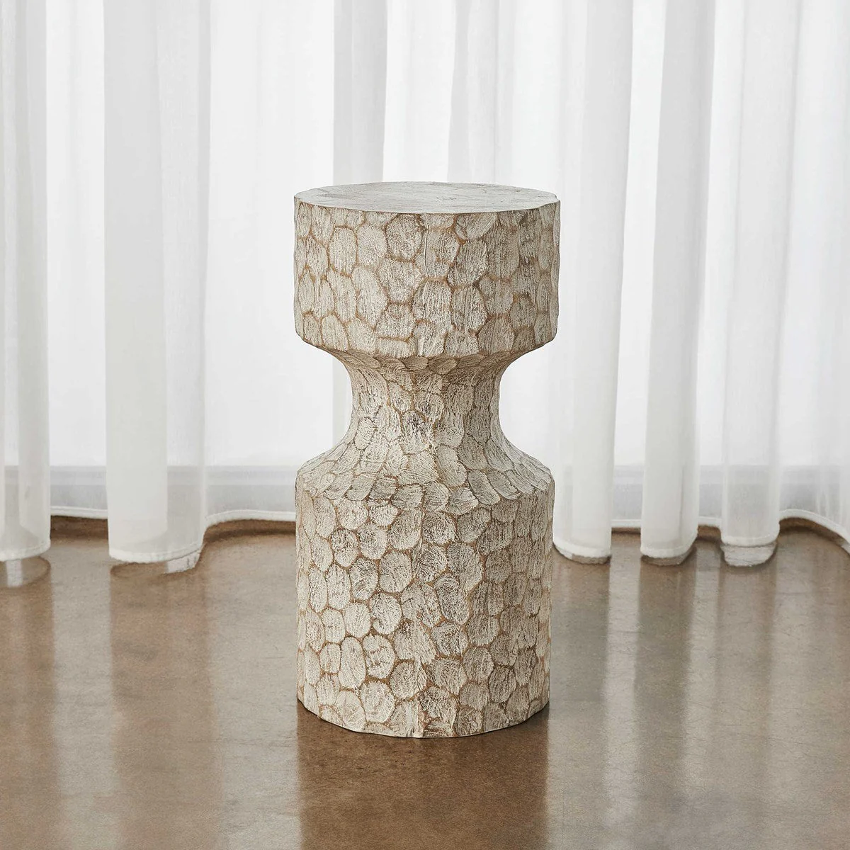 Whittled Accent Table - Image 4