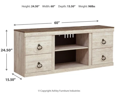 Willowton 60" TV Stand - Image 4