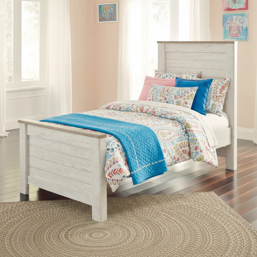 Willowton Twin Panel Kids Bed