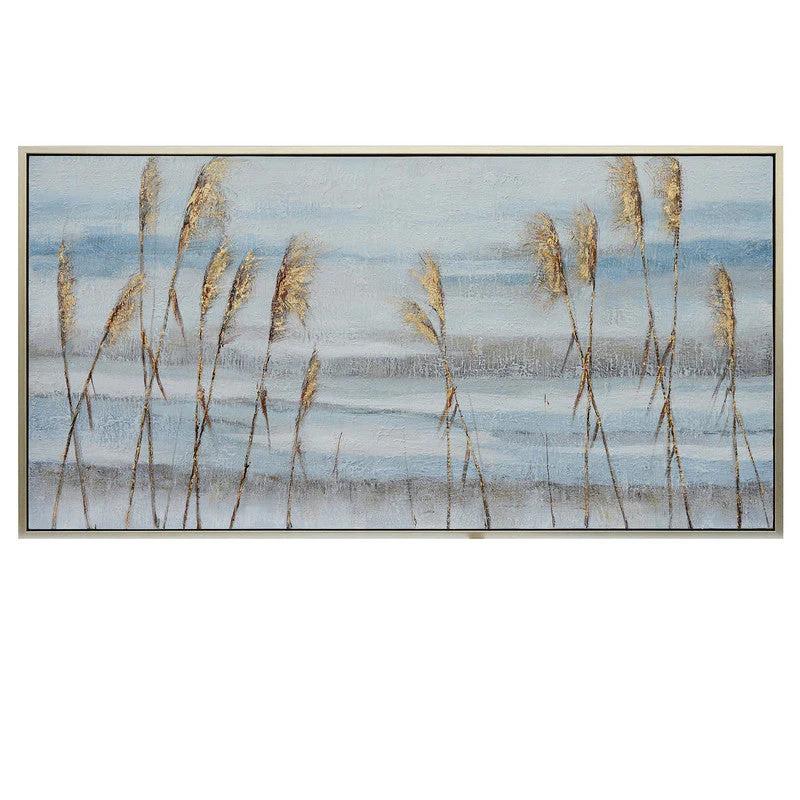 Windy Fall Handmade Oil Painting - Image 2