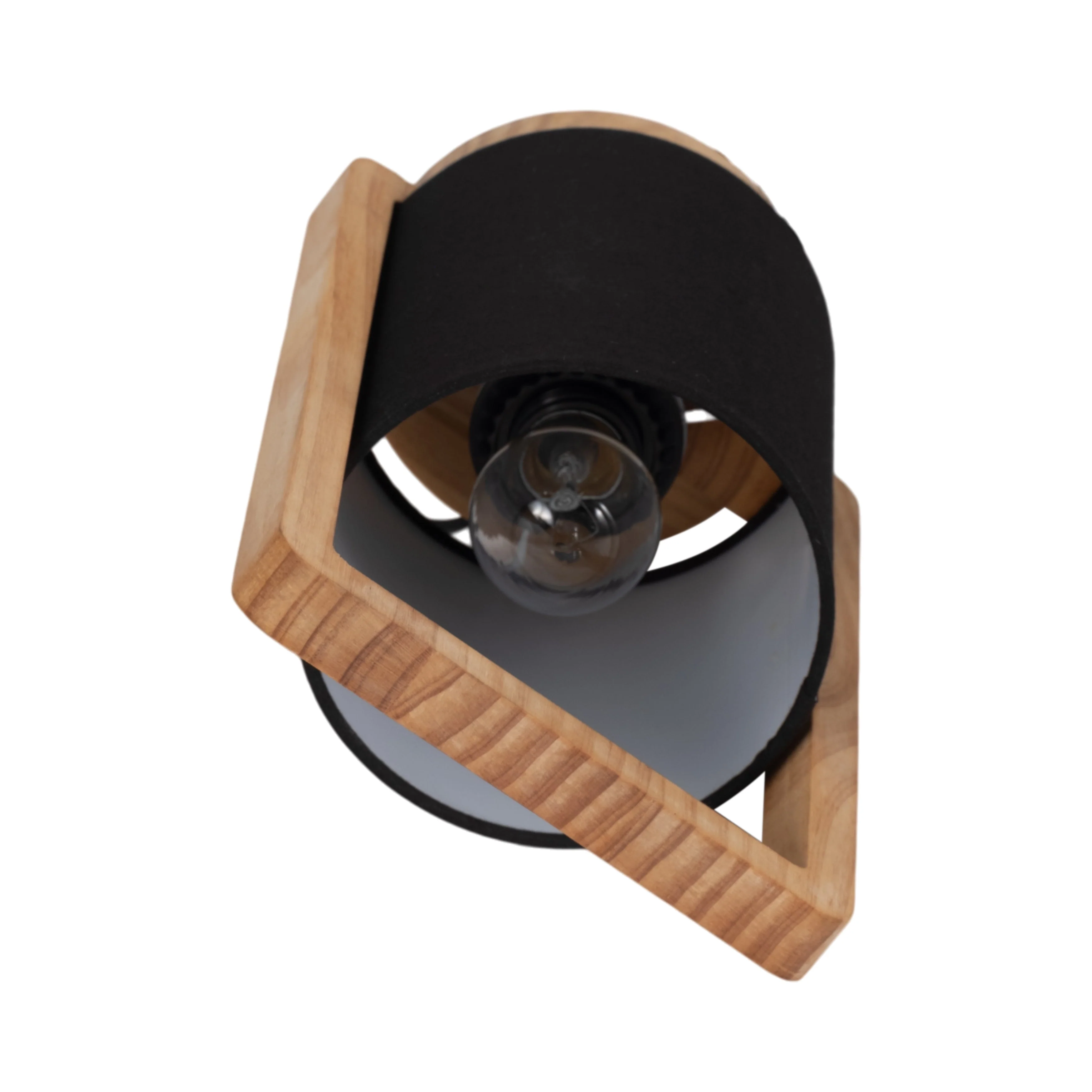 Wood,s/2,11"h, Cylndr Tbl Lmps,nature Wood/blk - Image 14