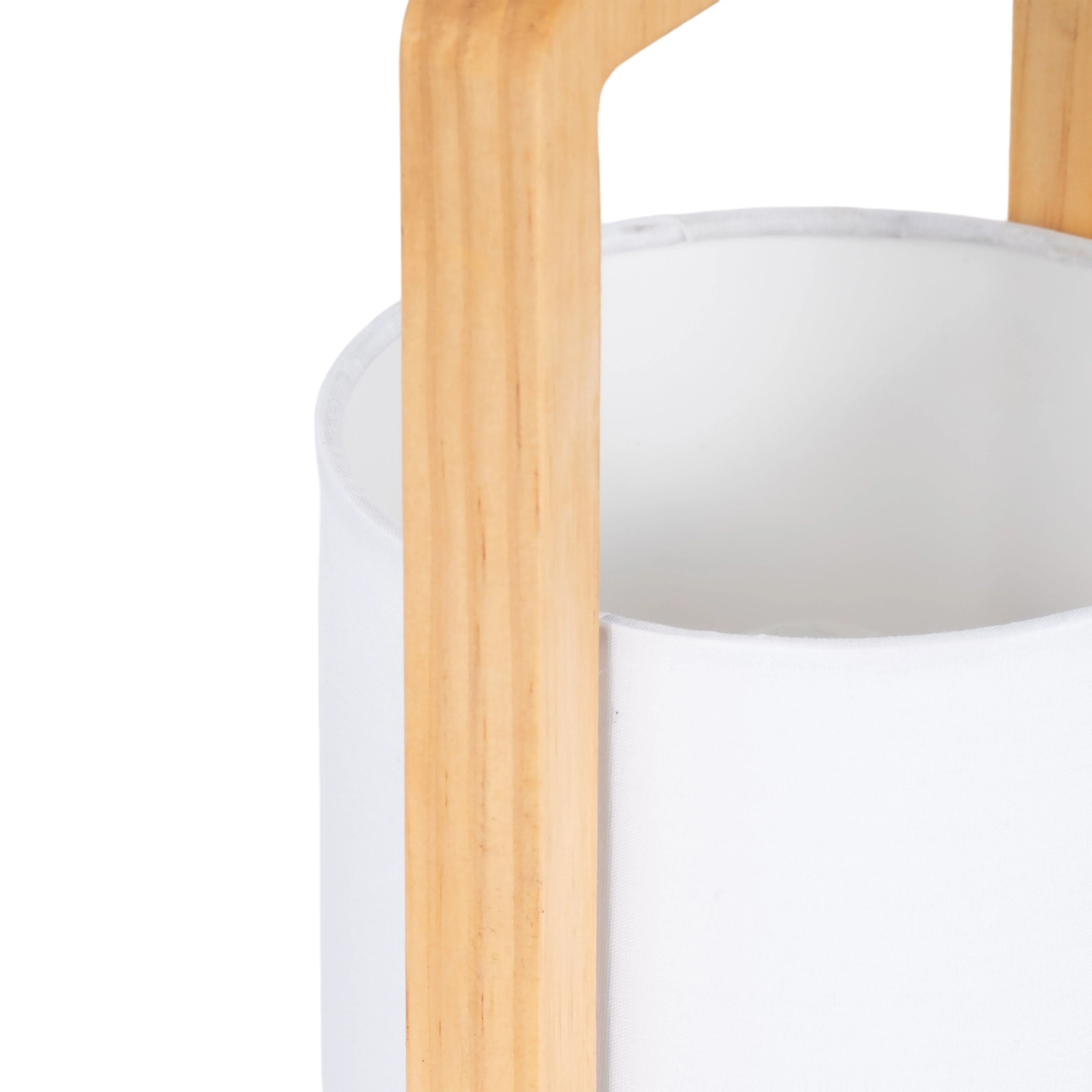 Wood,s/2,11"h, Cylndr Tbl Lmps,nature Wood/wht - Image 13