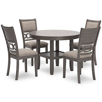 Wrenning Dining Table and 4 Chairs (Set of 5) - Image 3