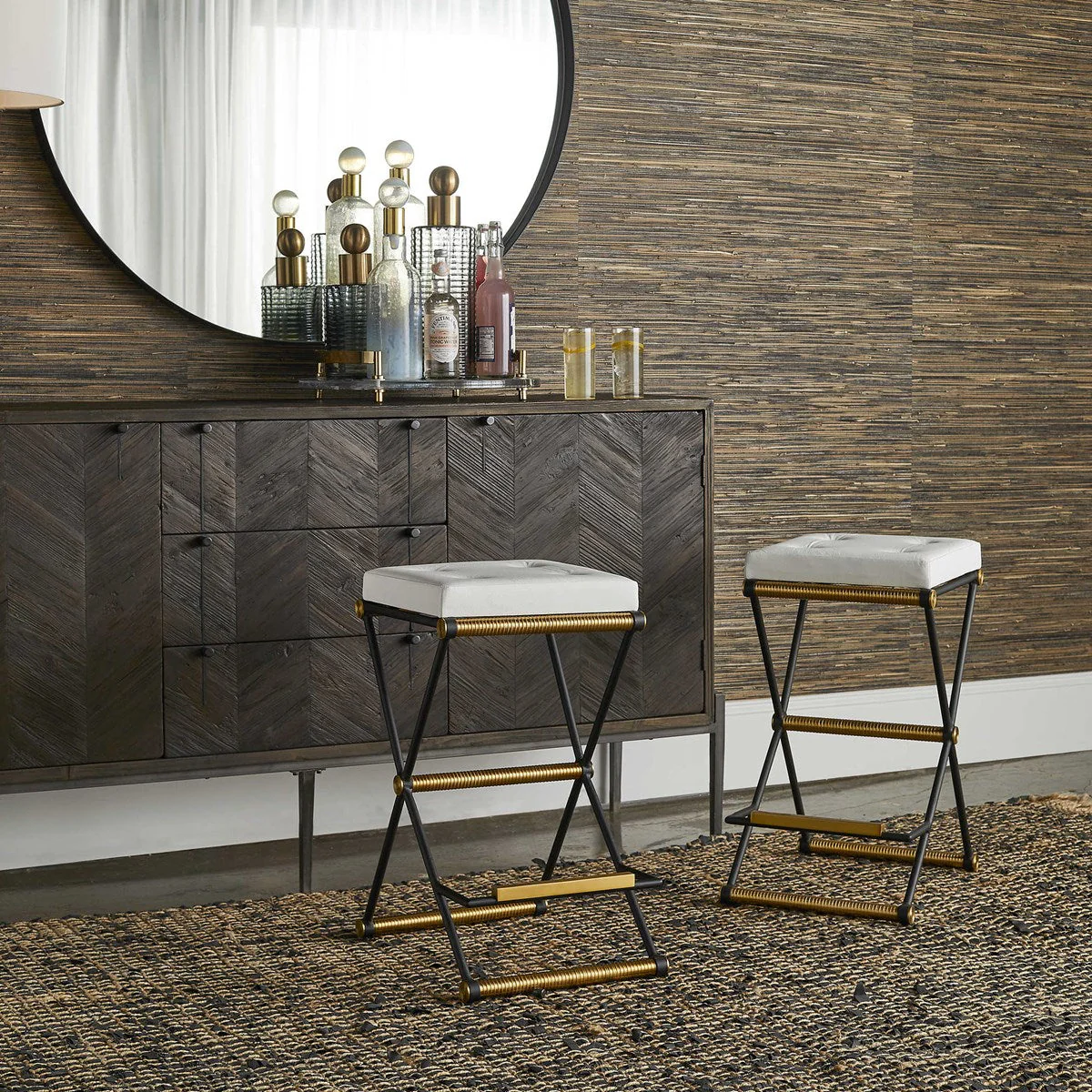 X Marks The Spot Counter Stool - Image 2